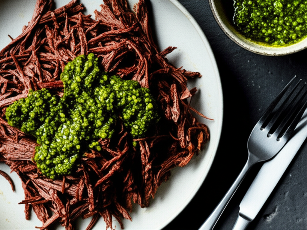 Chimichurri Beef: Argentinian Slow-Cooked Delight