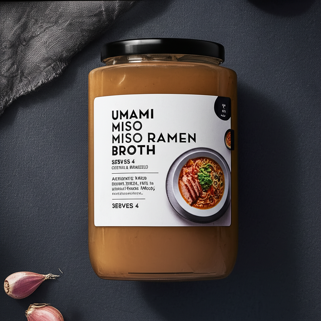 Umami Miso Ramen Broth - Serves 4