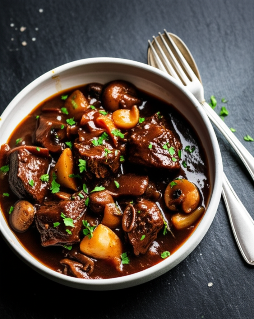 Authentic Beef Bourguignon - Serves 2