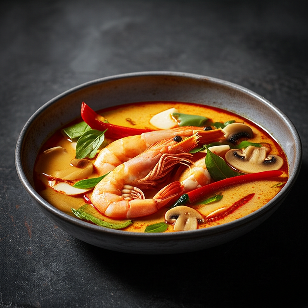Tom Yum Soup - Authentic Thai Flavor