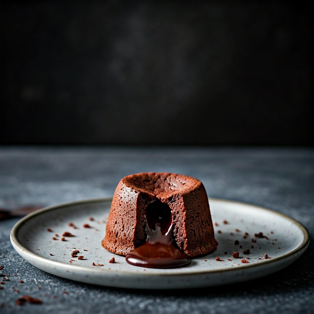 Dark Chocolate Lava Fondant