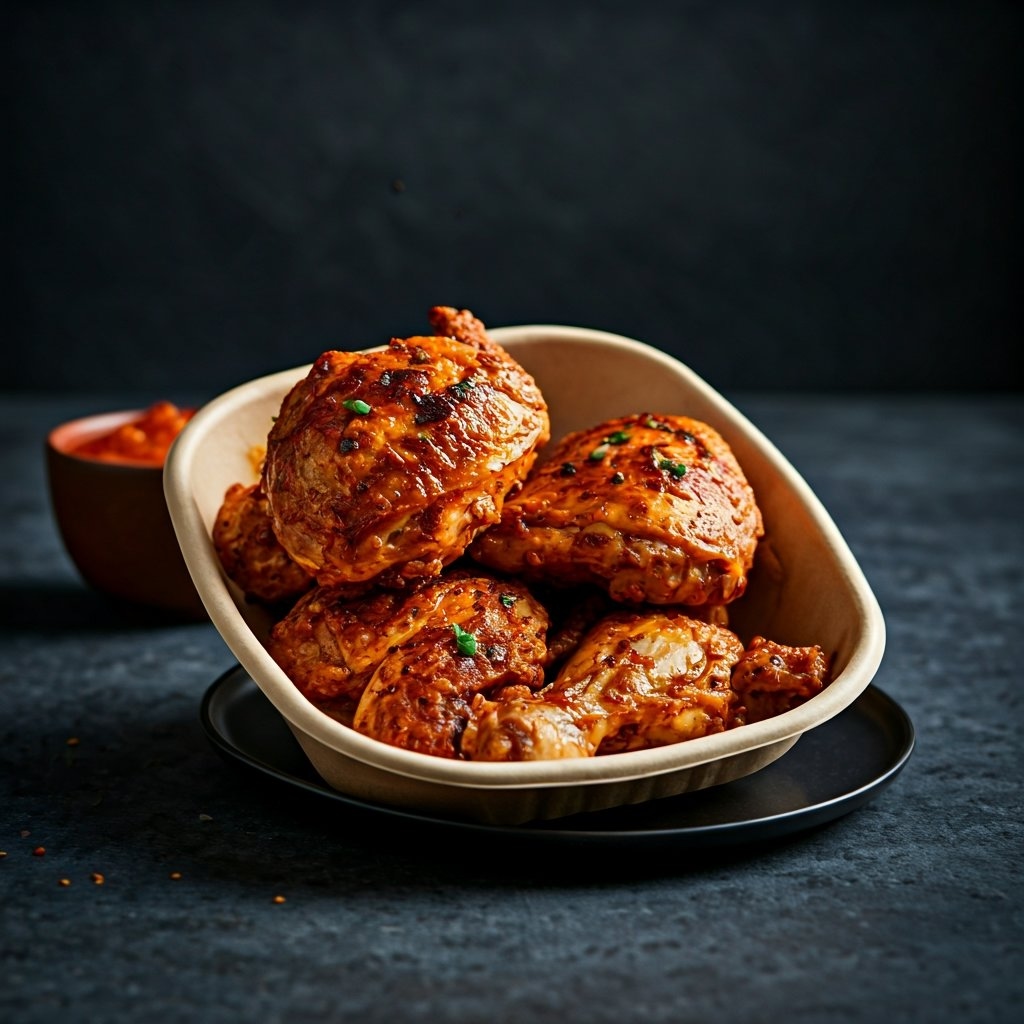 Harissa Air Fryer Chicken: Crispy & Spicy