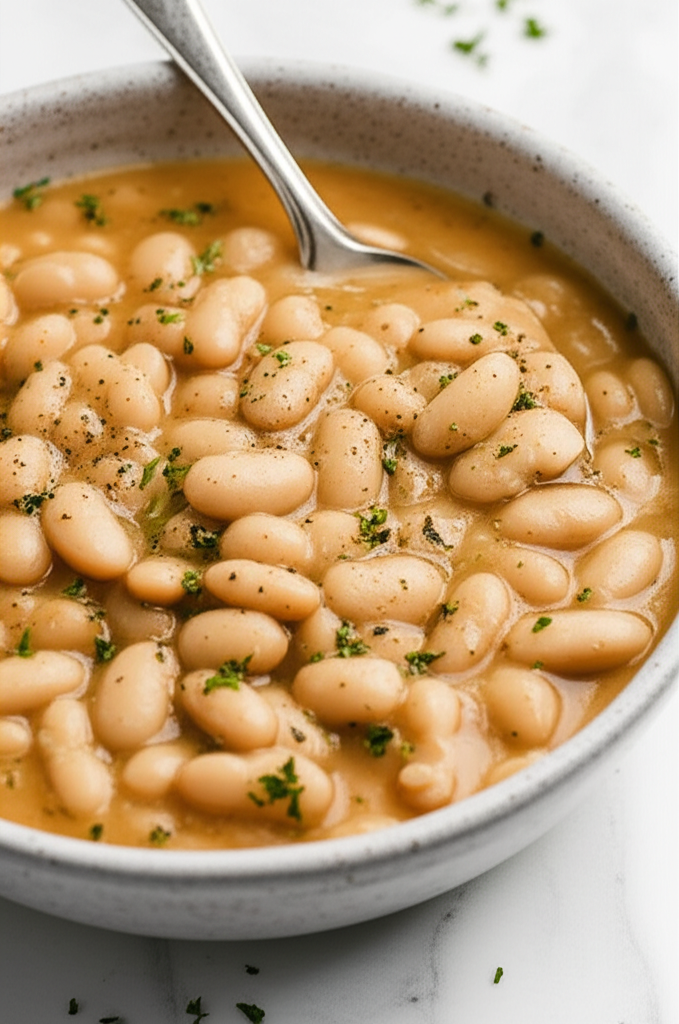 Creamy Tuscan White Bean Ragu