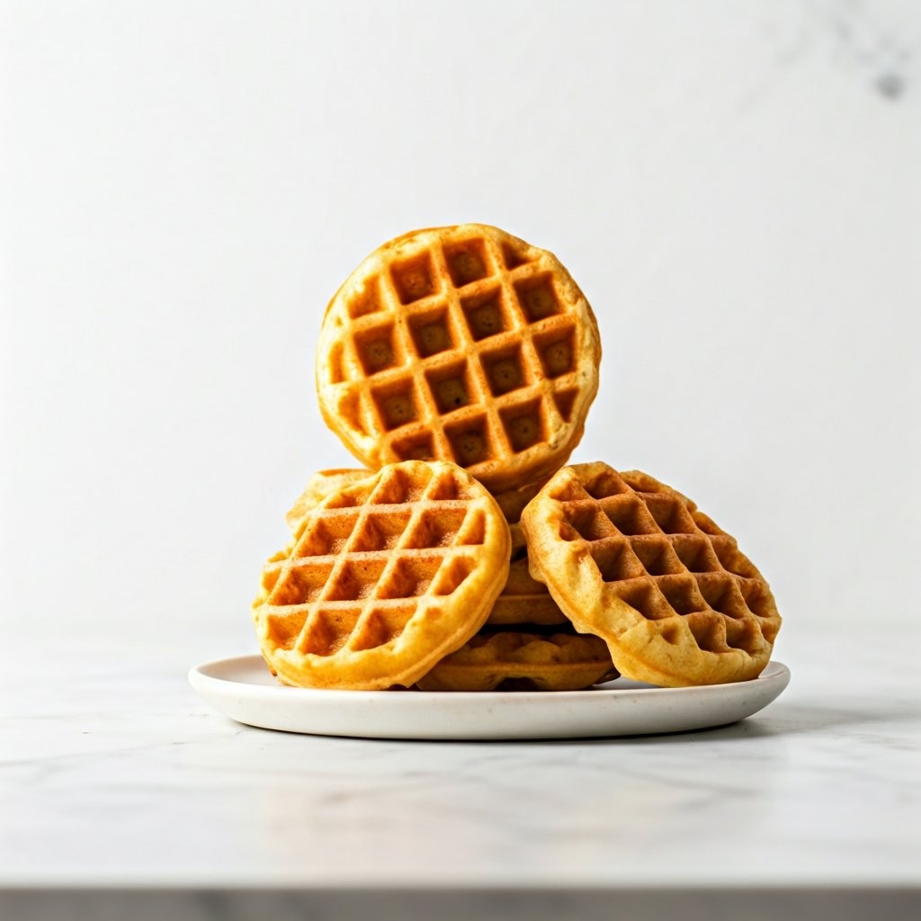 Golden Crispy Potato Waffles - Air Fryer Ready