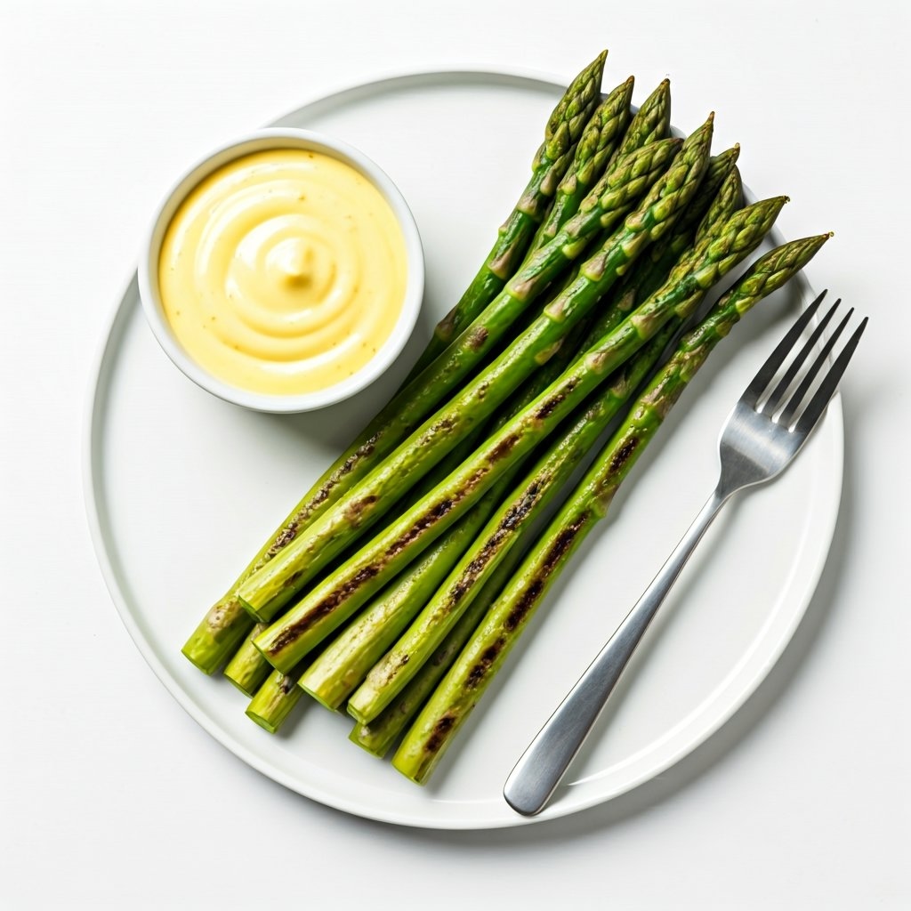 Grilled Asparagus with Hollandaise