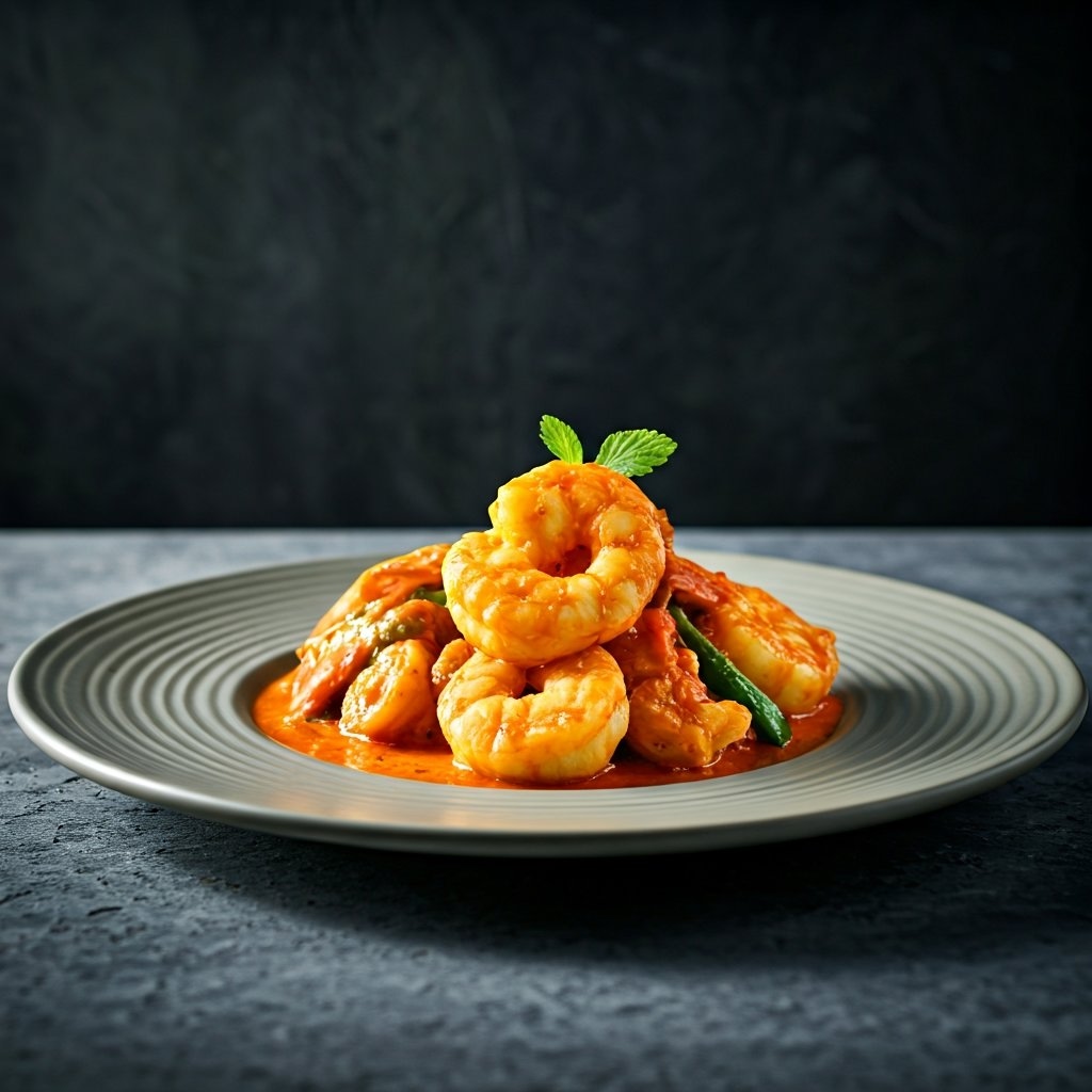 Royal Thai Red Prawn Curry