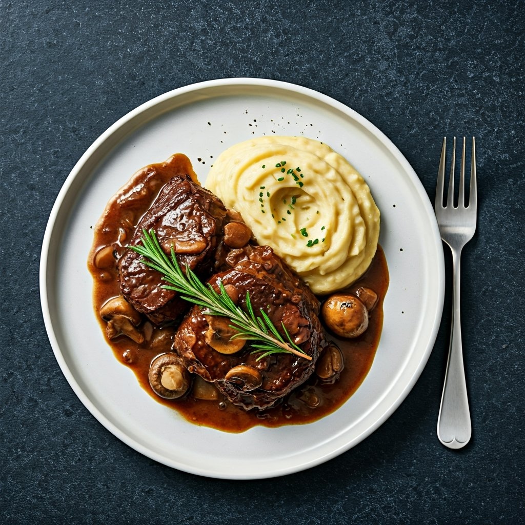 Authentic Beef Bourguignon - Serves 2
