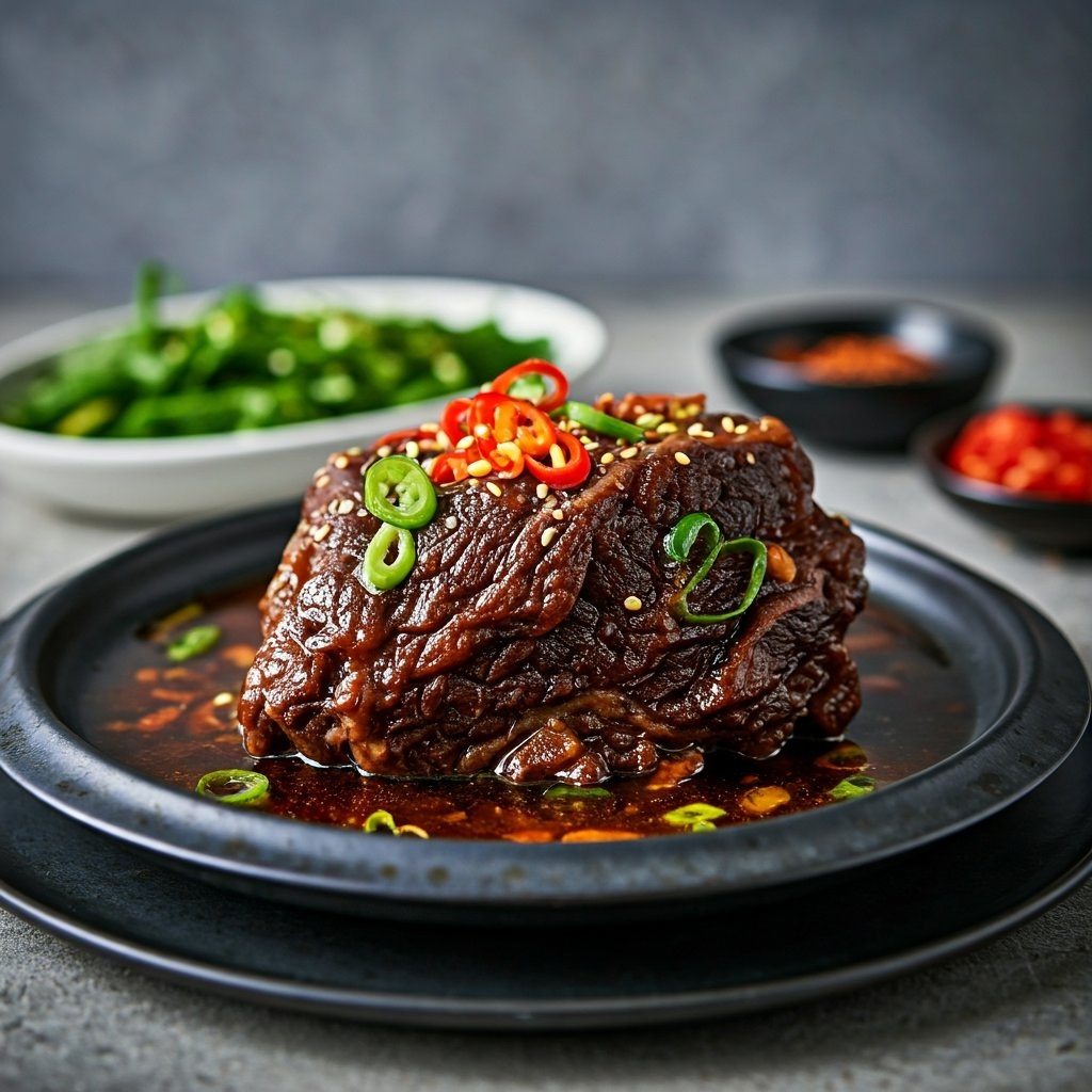 Galbi Jjim: Korean Braised Short Ribs