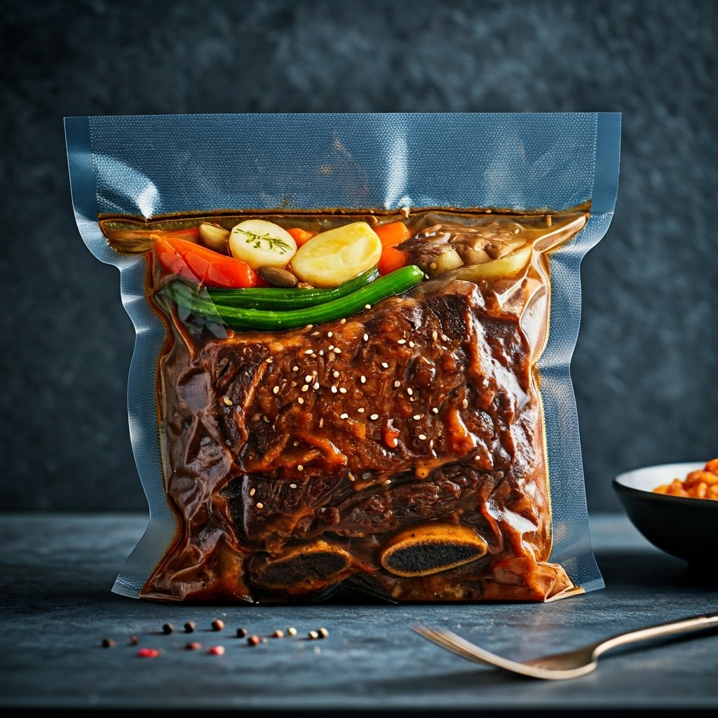 Galbi Jjim: Korean Braised Short Ribs