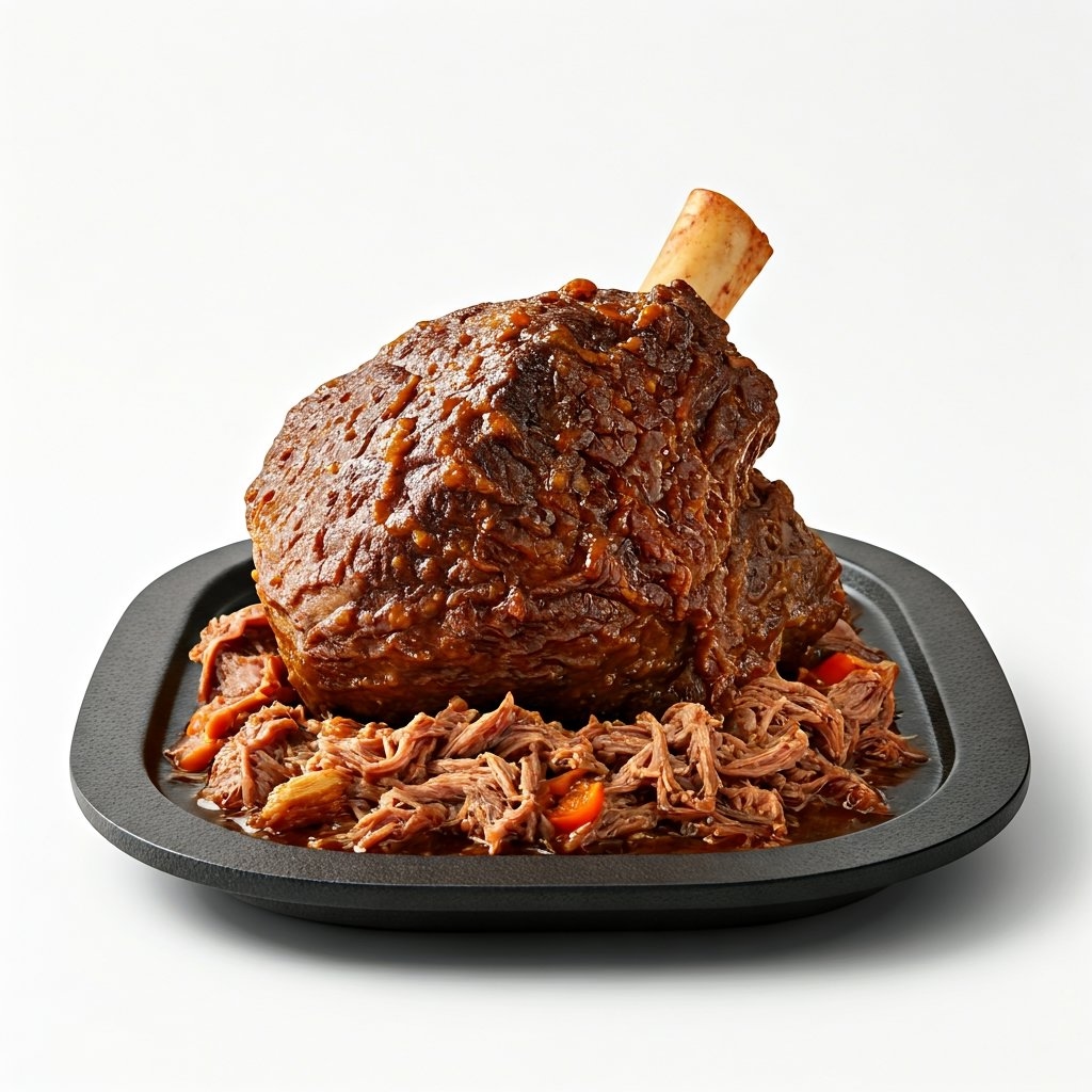 Slow-Cooked Middle Eastern Pulled Lamb Shoulder