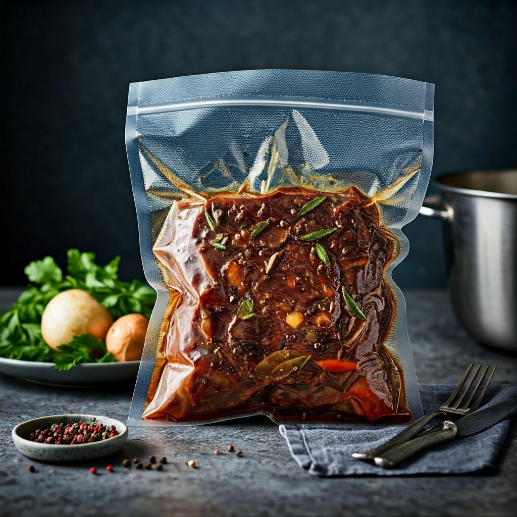 Red Wine Braised Beef Cheeks - Serves 2