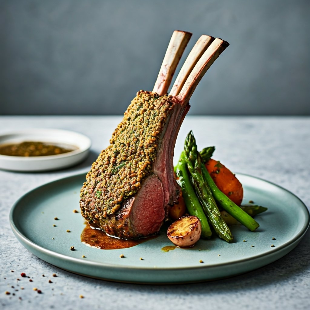 Herb Crusted Rack of Lamb