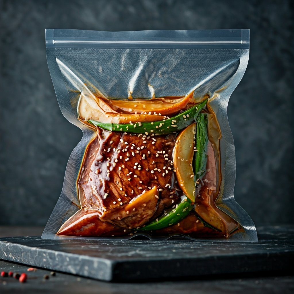 Korean Bulgogi: Ribeye with Pear & Sesame