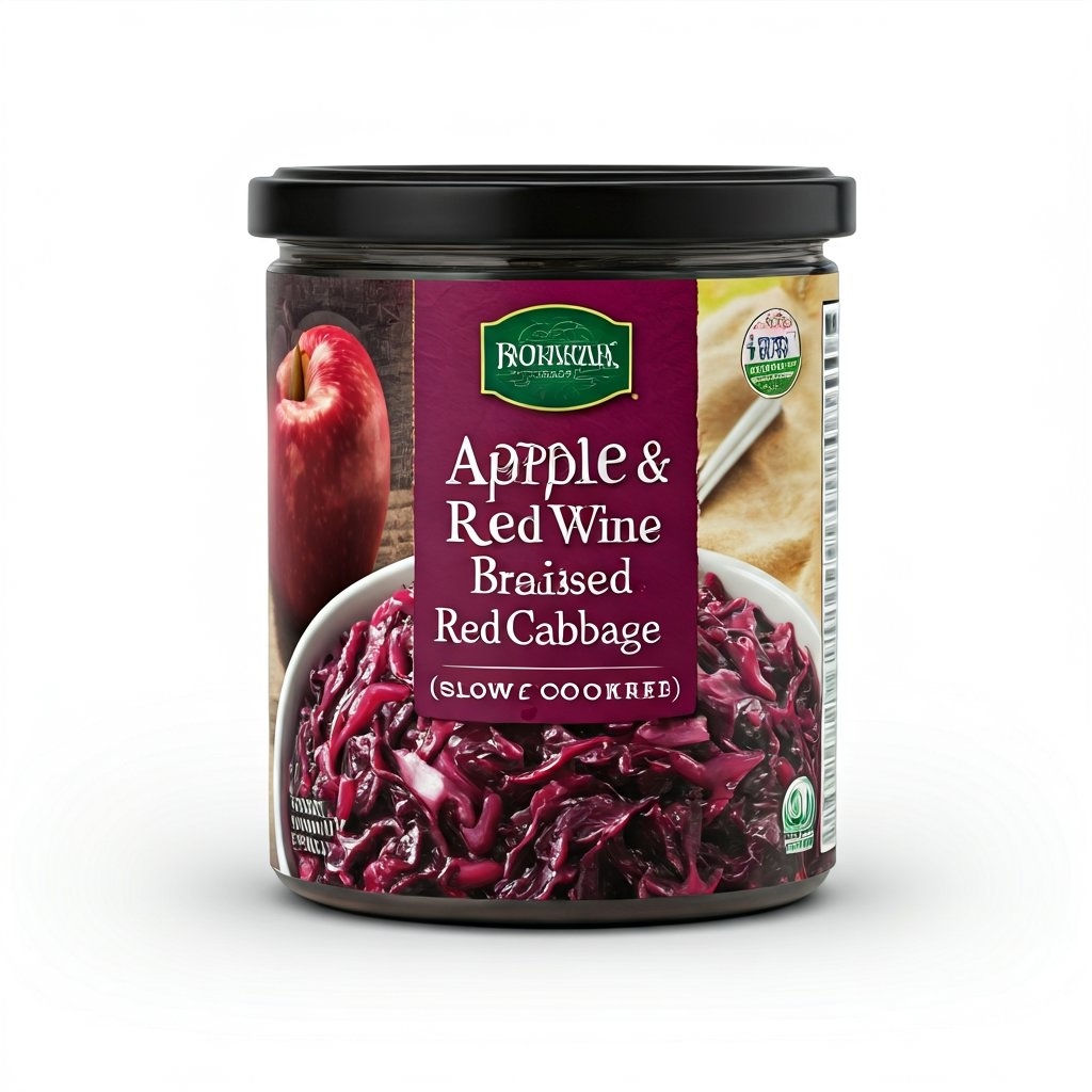 Apple & Red Wine Braised Red Cabbage