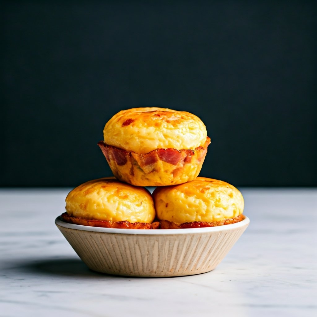 Bacon Gruyère Sous Vide Egg Bites